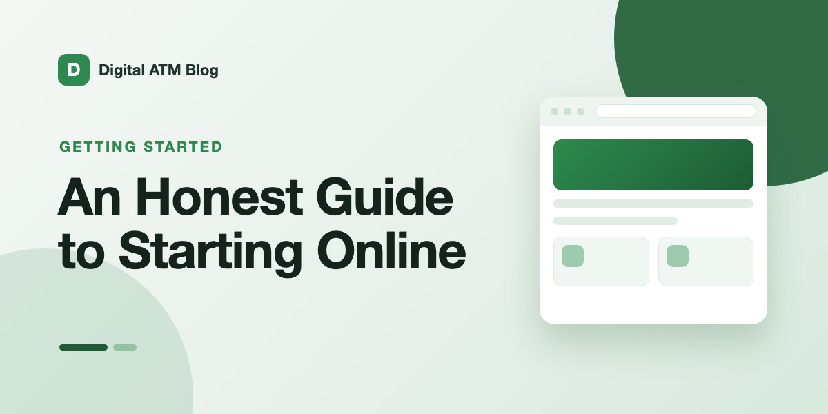 Illustrated cover: An Honest Guide to Starting Online